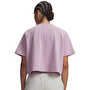 Under Armour Rival Boxy Solid Kadın Kısa Kollu T-Shirt Pembe