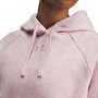 Under Armour Rival Fleece Kadın Kapüşonlu Sweatshirt Pembe