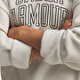 Under Armour Rival Fleece Oversize Varsity Crew Kadın Sweatshirt Beyaz