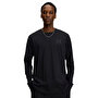 Under Armour Sportstyle Left Chest Uzun Kollu T-Shirt Siyah Gri