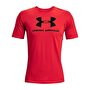 Under Armour Sportstyle Logo T-Shirt Kırmızı Siyah