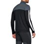 Under Armour Sportstyle Pique Track Jacket Fermuarlı Üst Siyah-Gri