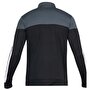 Under Armour Sportstyle Pique Track Jacket Fermuarlı Üst Siyah-Gri