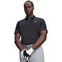 Under Armour Tech Polo Kısa Kollu T-Shirt Siyah