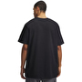 Under Armour UA Logo EMB Heavyweight Kısa Kollu T-Shirt Siyah
