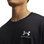 Under Armour UA Logo EMB Heavyweight Kısa Kollu T-Shirt Siyah