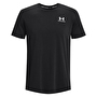 Under Armour UA Logo EMB Heavyweight Kısa Kollu T-Shirt Siyah