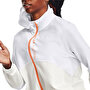Under Armour Woven Kadın Fermuarlı Mont Beyaz